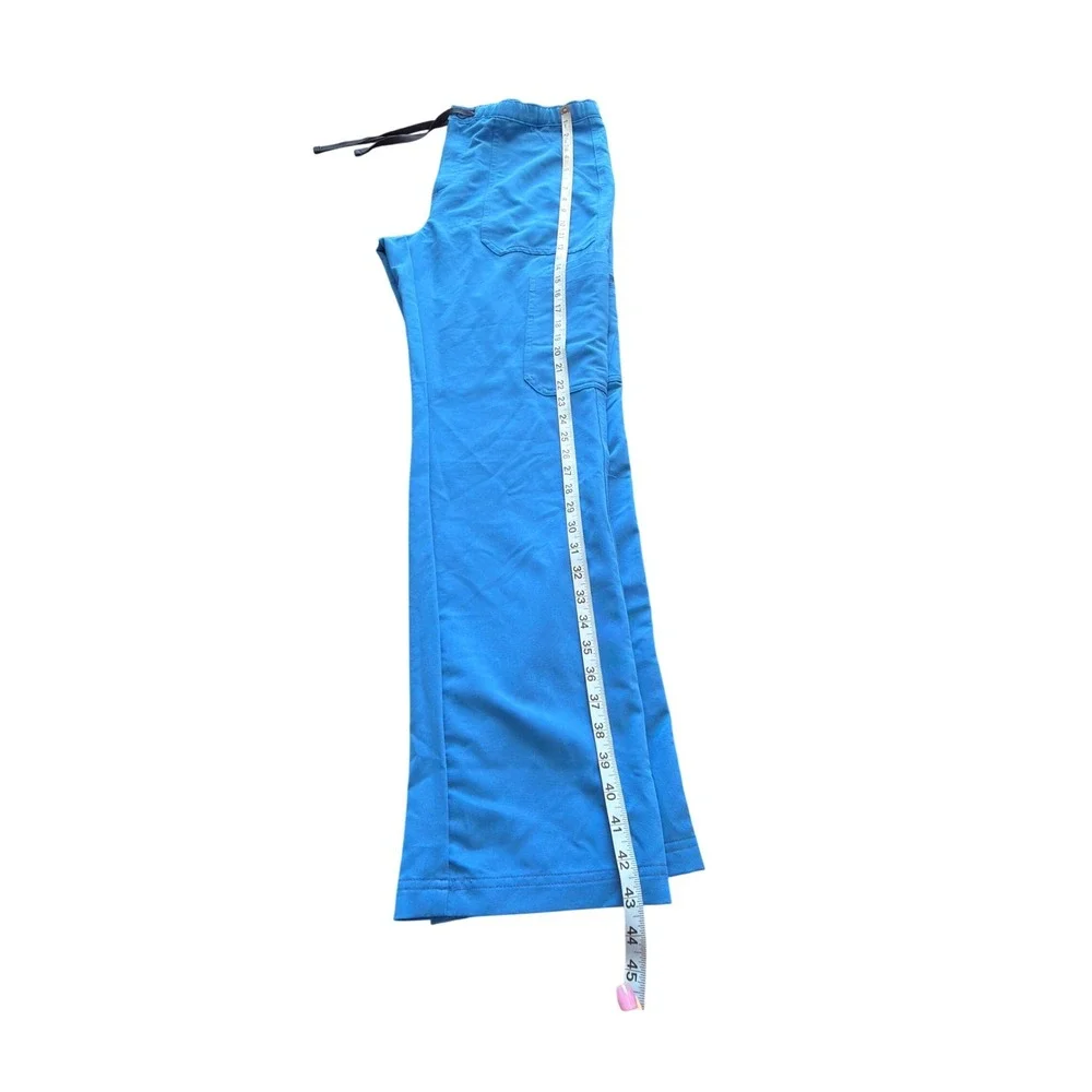 Figs Cairo Cargo Scrub Pants Men's Royal Blue Medical Nursing Doctor Large